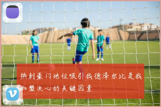 热刺豪门地位吸引我德泽尔比是我加盟决心的关键因素